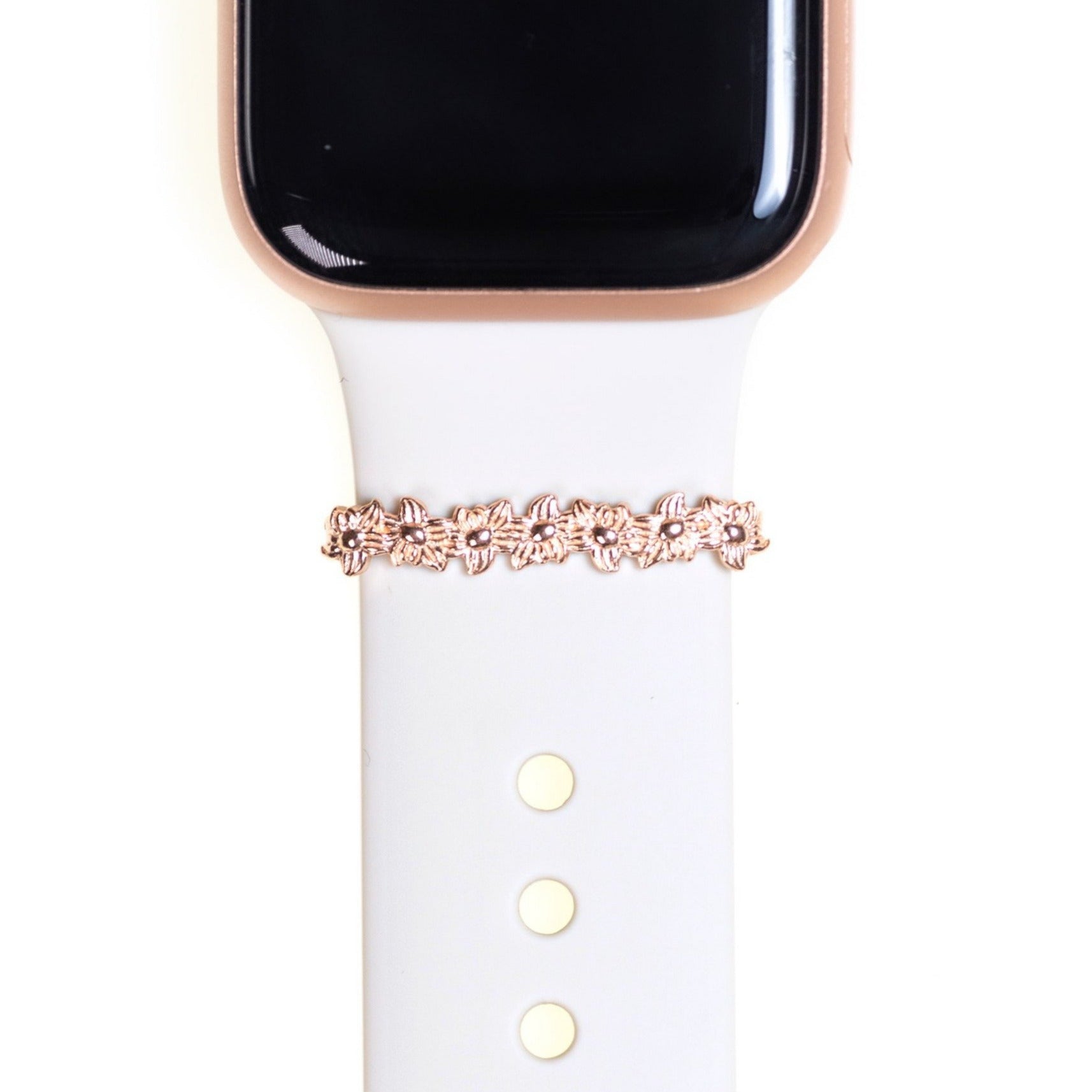 Flowers Plate Ring • Apple Watch Band's Charm