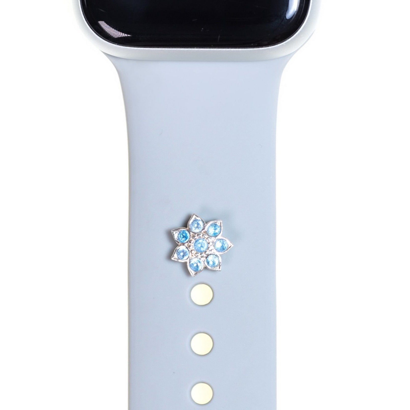 Flower with BirthStone Cuff • Apple Watch Band's Charm