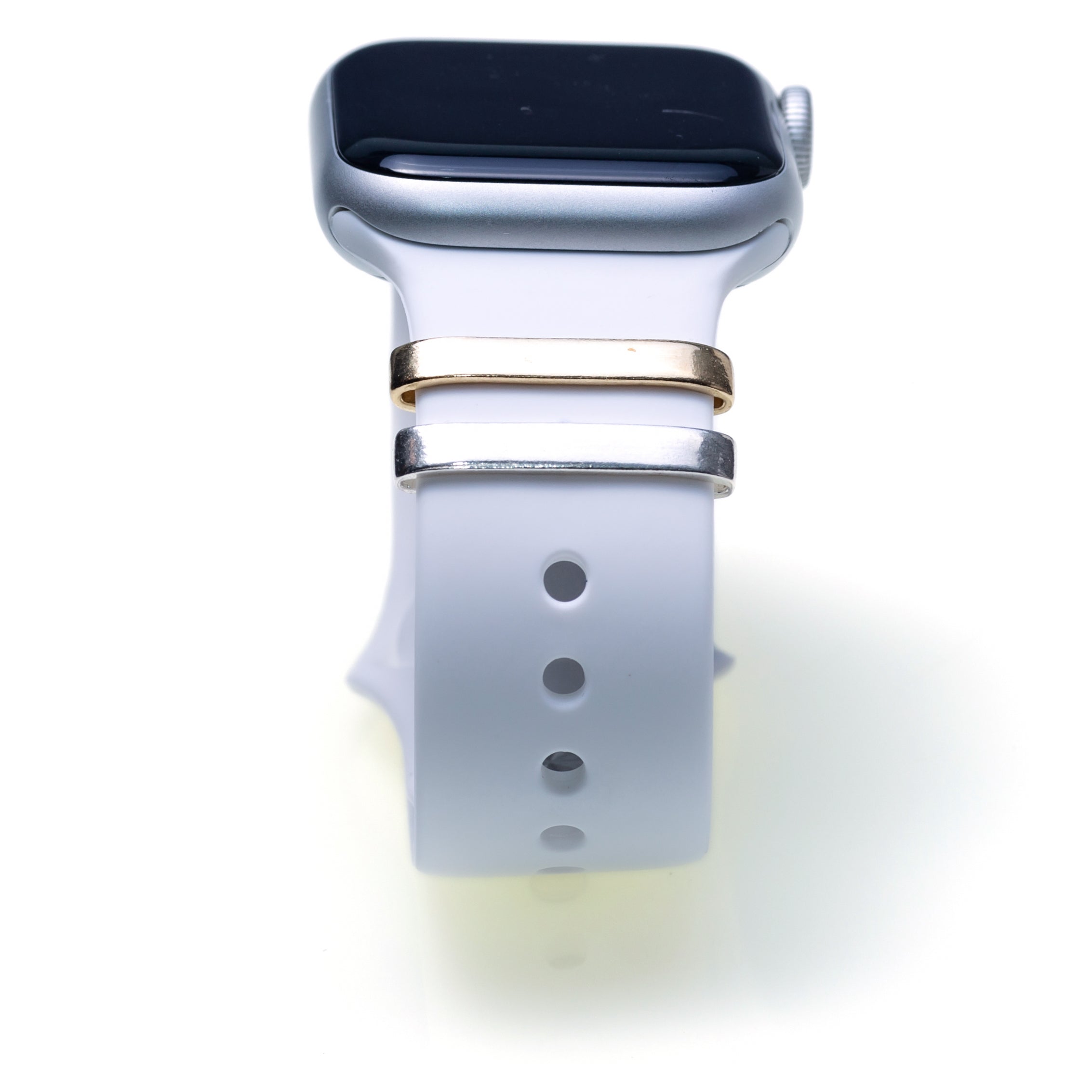 Customizable Plate Ring Accessory for Apple Watch Band