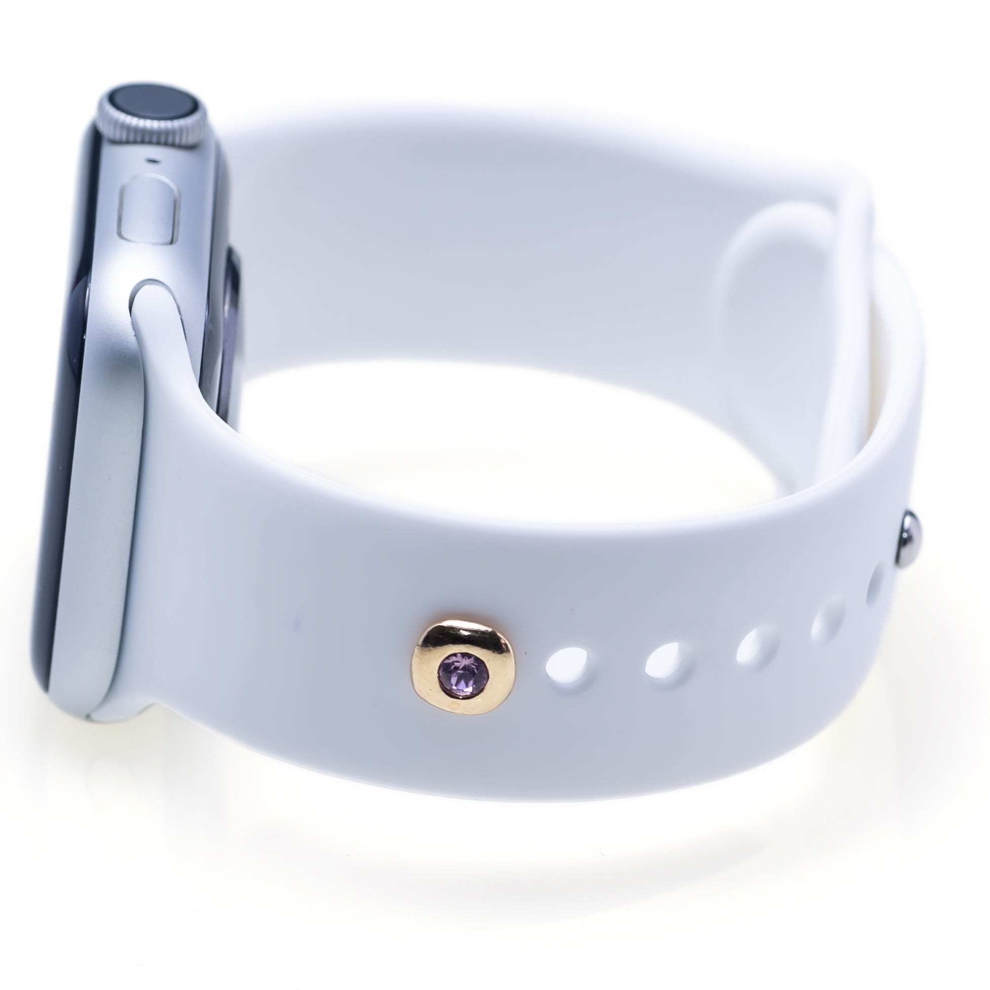 Swarovski  Birth Gem Cuff Accessory for Apple Watch Band