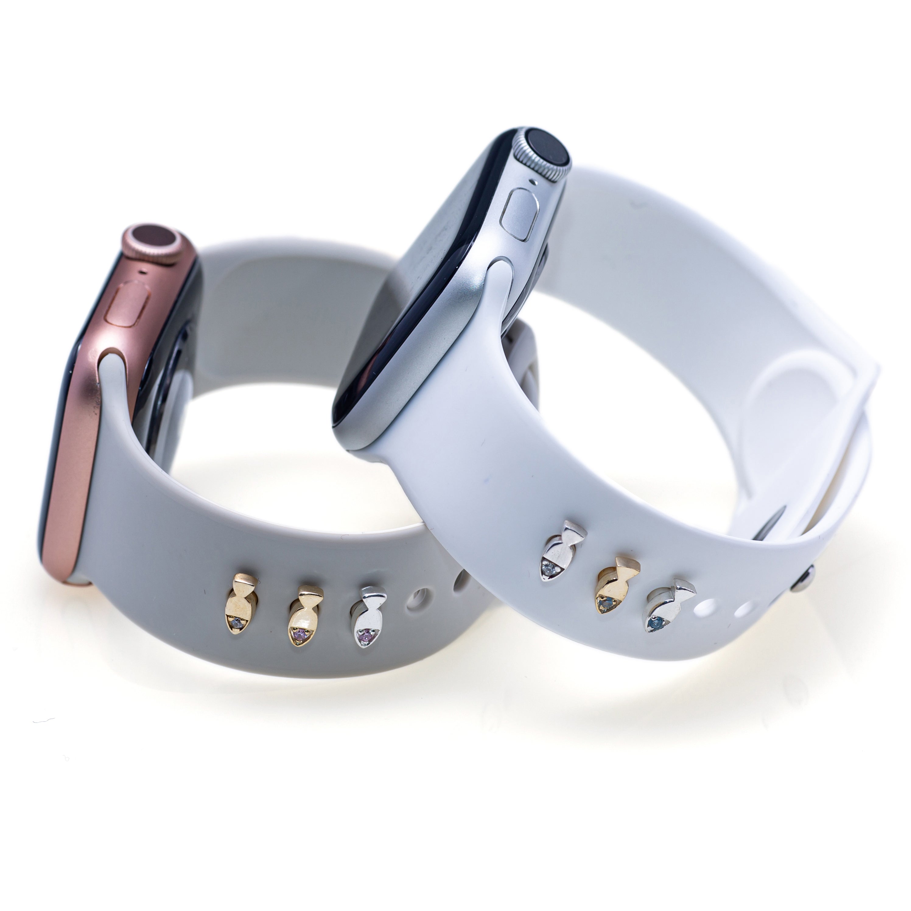 Lucky Fish with Swarovski Cuff Accessory for Apple Watch Band