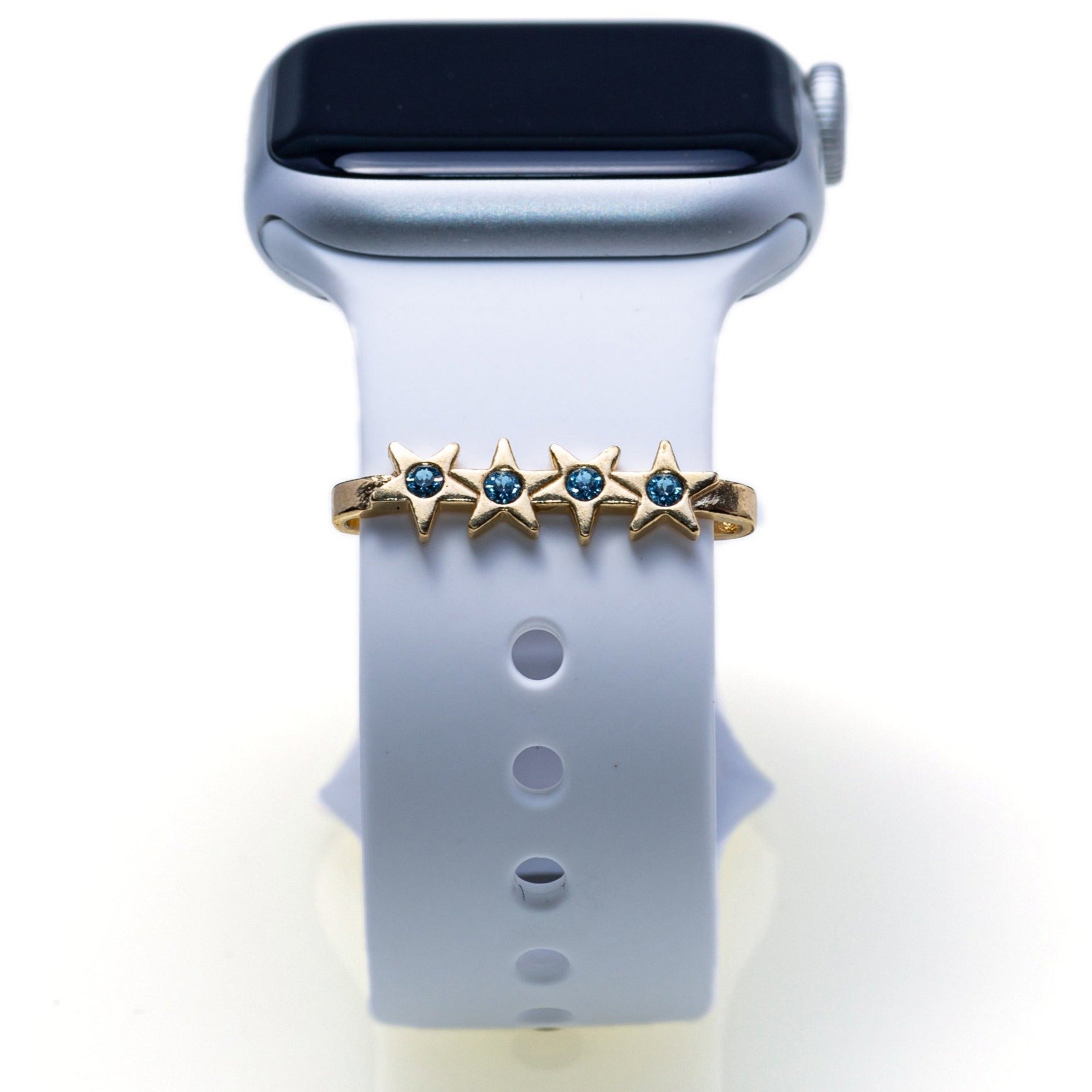 Star with Swarovski Plate Ring Accessory for Apple Watch Band
